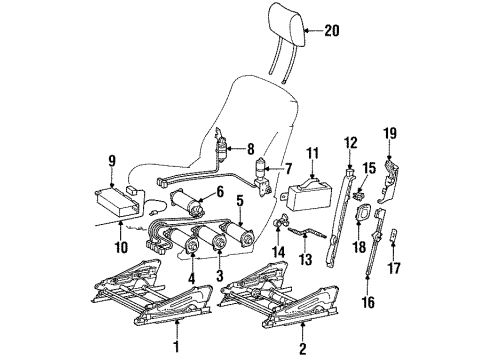 Mercedes-Benz 124-919-00-14 Shaft Bracket Mercedes-Benz 124-919-00-14 Shaft Bracket