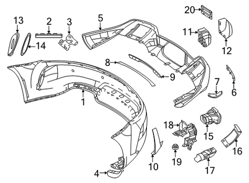Mercedes-Benz 006-990-05-12 Cover Panel Screw 006-990-05-12 Mercedes-Benz Cover Panel Screw