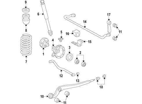 Mercedes-Benz 460-352-04-65-65 ELASTOMER BEARING Mercedes-Benz 460-352-04-65-65 ELASTOMER BEARING