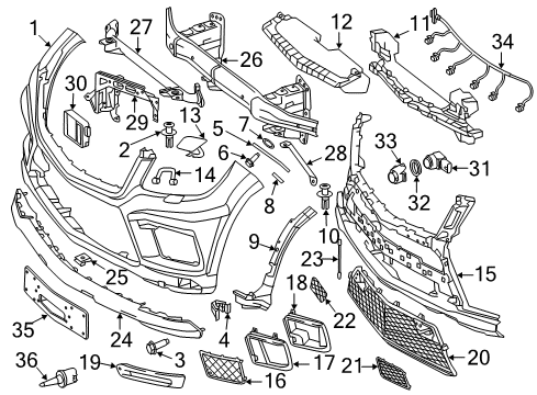 Mercedes-Benz 166-440-18-35 Wire Harness 166-440-18-35 Mercedes-Benz Wire Harness