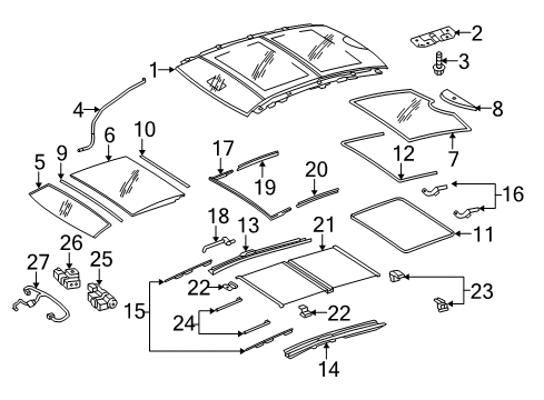 Mercedes-Benz 212-780-34-00-7L91 SUNROOF ROLLER BLIND Mercedes-Benz 212-780-34-00-7L91 SUNROOF ROLLER BLIND