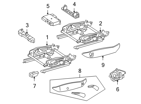 171-910-13-36 Mercedes-Benz Adjuster