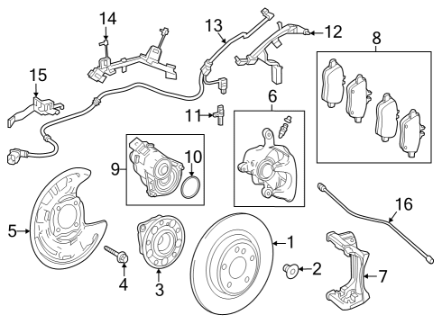Mercedes-Benz 247-420-58-00-64 BRAKE HOSE Mercedes-Benz 247-420-58-00-64 BRAKE HOSE