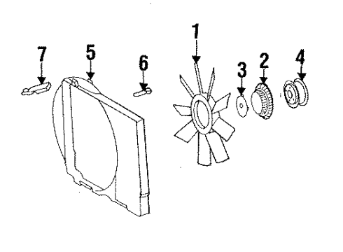 119-200-05-05 Mercedes-Benz Pulley