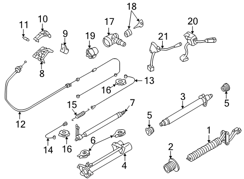 Mercedes-Benz 202-545-22-40 Actuator Bracket 202-545-22-40 Mercedes-Benz Actuator Bracket