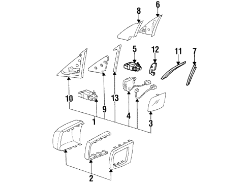 Mercedes-Benz 140-720-01-11-9045 Cover Plate 140-720-01-11-9045 Mercedes-Benz Cover Plate