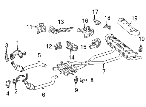 Mercedes-Benz 292-490-00-35-64 EXHAUST GAS LINE Mercedes-Benz 292-490-00-35-64 EXHAUST GAS LINE