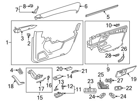 Mercedes-Benz 177-825-15-00 Courtesy Light, Front Mercedes-Benz 177-825-15-00 Courtesy Light, Front