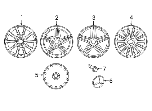 Mercedes-Benz 177-401-04-00-64-7X68 EXCHANGE DISK WHEEL Mercedes-Benz 177-401-04-00-64-7X68 EXCHANGE DISK WHEEL