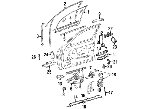 Mercedes-Benz 140-760-02-61-7102 Handle, Inside 140-760-02-61-7102 Mercedes-Benz Handle, Inside