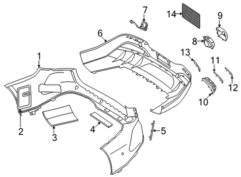 Mercedes-Benz 297-885-72-02-64 TRIM STRIP