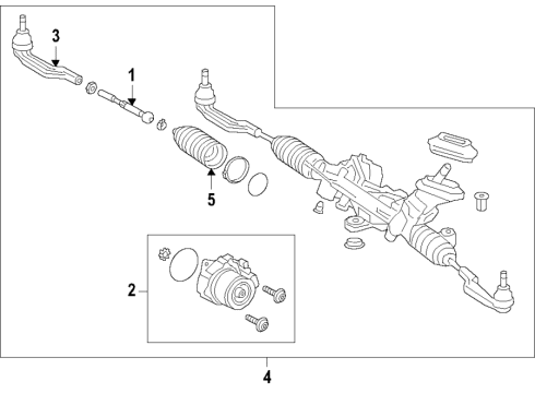 Mercedes-Benz 247-460-40-02-80 REMAN STEERING GEAR Mercedes-Benz 247-460-40-02-80 REMAN STEERING GEAR