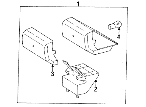 126-820-01-82-7101 Mercedes-Benz Housing