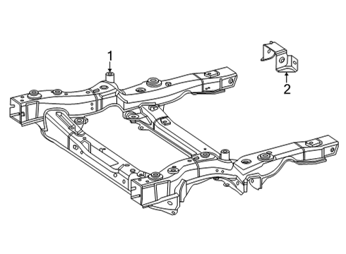 000-990-49-59 Mercedes-Benz Suspension Crossmember Rivet