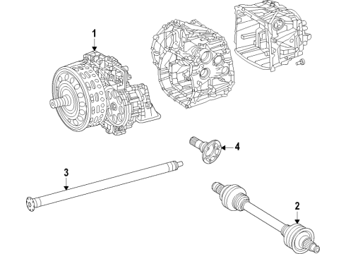 190-270-38-00 Mercedes-Benz Differential Case