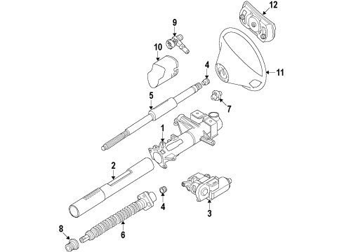 Mercedes-Benz 126-830-11-72 Refrigerant Temperature Sensor 126-830-11-72 Mercedes-Benz Refrigerant Temperature Sensor