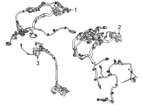 2024 Mercedes-Benz CLE53 AMG Wiring Harness