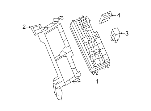 2012 Mercedes-Benz GL450 Fuse & Relay Diagram