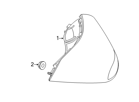 2023 Mercedes-Benz CLS450 Tail Lamps