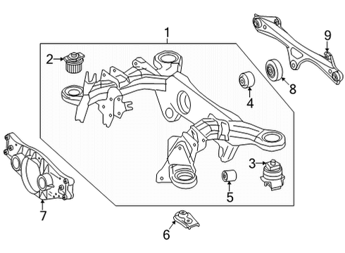 2023 Mercedes-Benz C300 Rear Suspension