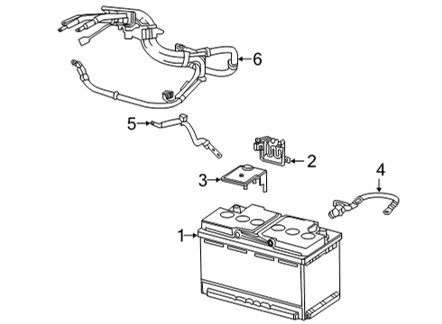 2021 Mercedes-Benz GLE53 AMG SUV Battery