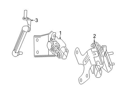 2014 Mercedes-Benz SL550 Electrical Components Diagram