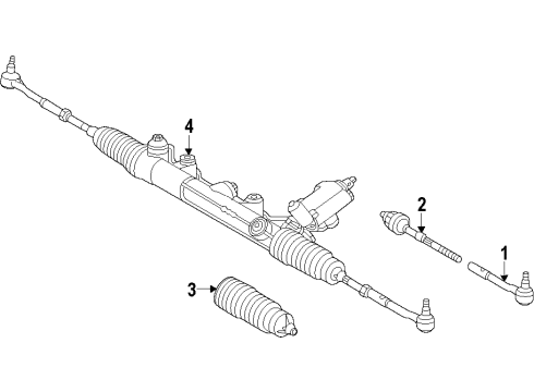 2012 Mercedes-Benz CL600 P/S Pump & Hoses Diagram