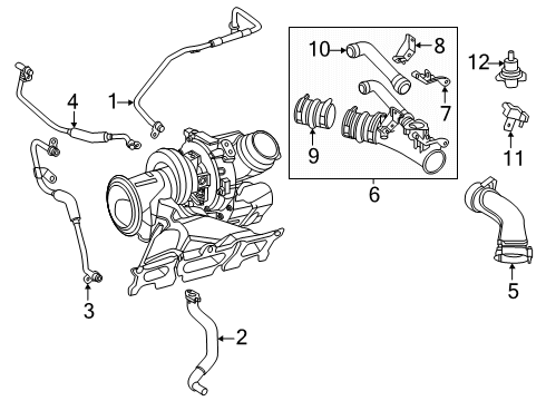 2024 Mercedes-Benz E350 Turbocharger