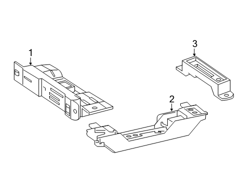 2021 Mercedes-Benz A220 Keyless Entry Components Diagram