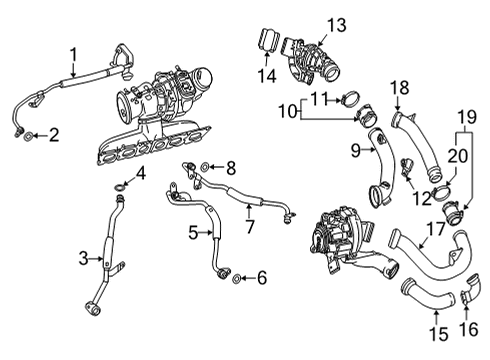 2019 Mercedes-Benz AMG GT 53 Powertrain Control Diagram