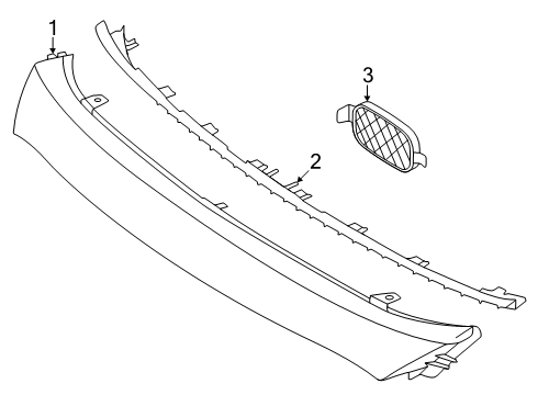 2024 Mercedes-Benz EQE SUV AMG Lamp Bar