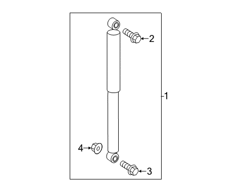 2017 Mercedes-Benz Sprinter 2500 Shocks & Components Diagram