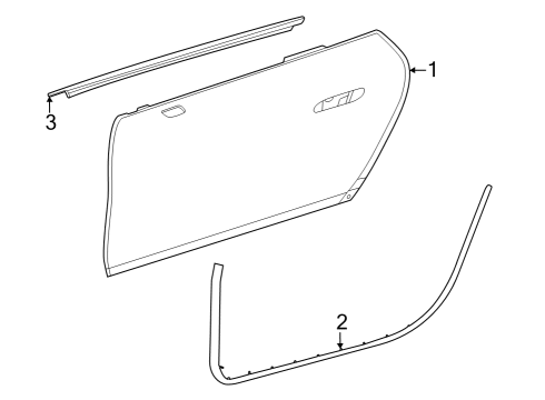2023 Mercedes-Benz SL43 AMG Door & Components