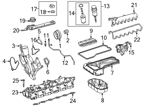 2019 Mercedes-Benz S65 AMG Filters Diagram
