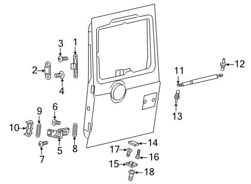 2025 Mercedes-Benz G580 Back Door - Lock & Hardware