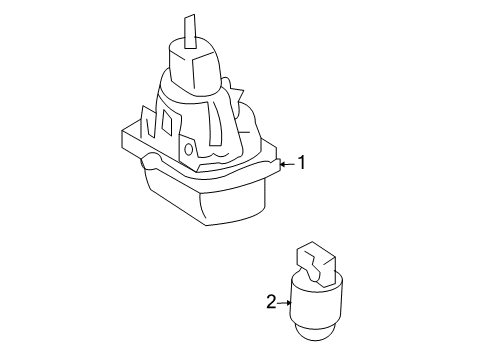 2013 Mercedes-Benz S400 License Lamps Diagram