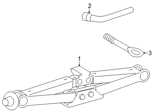 2024 Mercedes-Benz AMG GT 55 Jack & Components