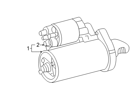 2002 Mercedes-Benz ML500 Starter