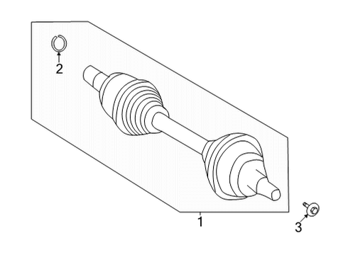2025 Mercedes-Benz EQS 580 Front Axle