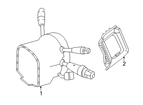 2012 Mercedes-Benz C250 Switches Diagram
