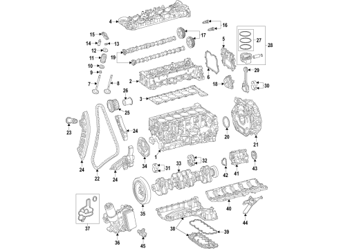 2021 Mercedes-Benz GLE53 AMG SUV Camshaft & Timing