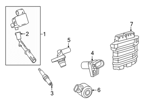 2024 Mercedes-Benz S500 Ignition System Diagram
