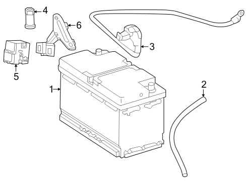 2024 Mercedes-Benz EQE SUV AMG Battery