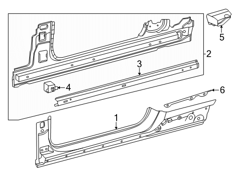 2024 Mercedes-Benz CLE53 AMG Rocker Panel