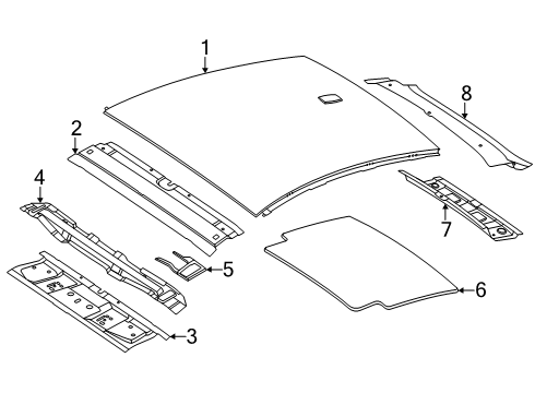 2024 Mercedes-Benz AMG GT 55 Roof & Components