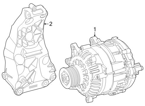 2025 Mercedes-Benz C43 AMG Alternator