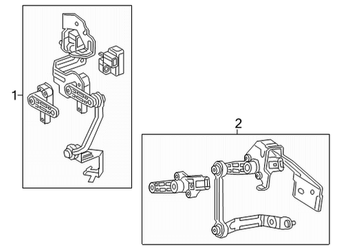 2024 Mercedes-Benz GLB35 AMG Electrical Components Diagram