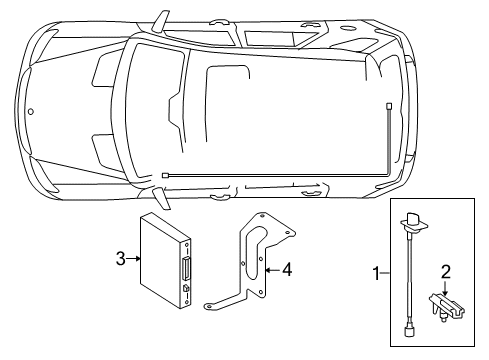 2010 Mercedes-Benz ML450 Electrical Components Diagram