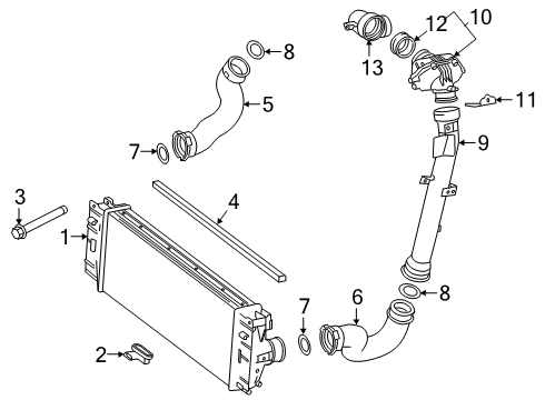 2020 Mercedes-Benz Sprinter 2500 Intercooler Diagram
