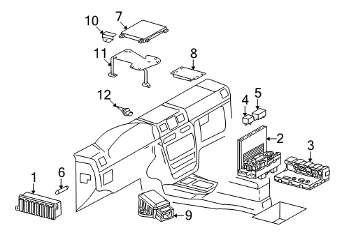 2006 Mercedes-Benz G500 Automatic Temperature Controls Diagram